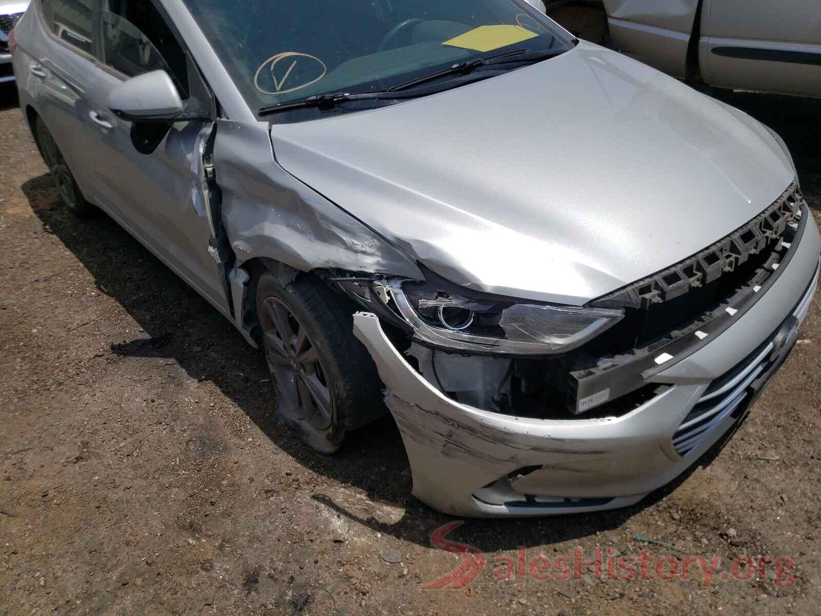 5NPD84LF5JH349158 2018 HYUNDAI ELANTRA