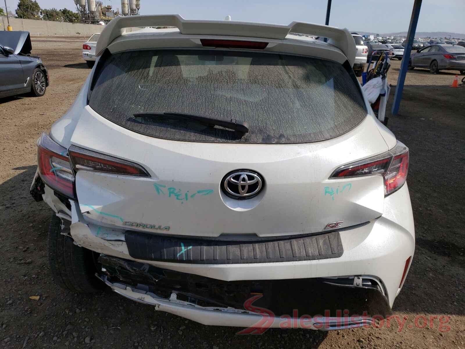 JTNK4RBE9K3030010 2019 TOYOTA COROLLA