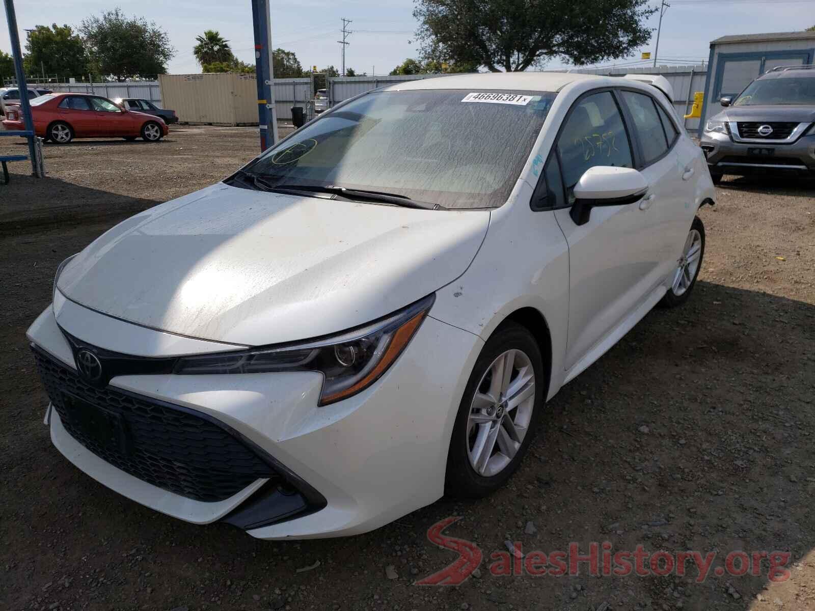 JTNK4RBE9K3030010 2019 TOYOTA COROLLA