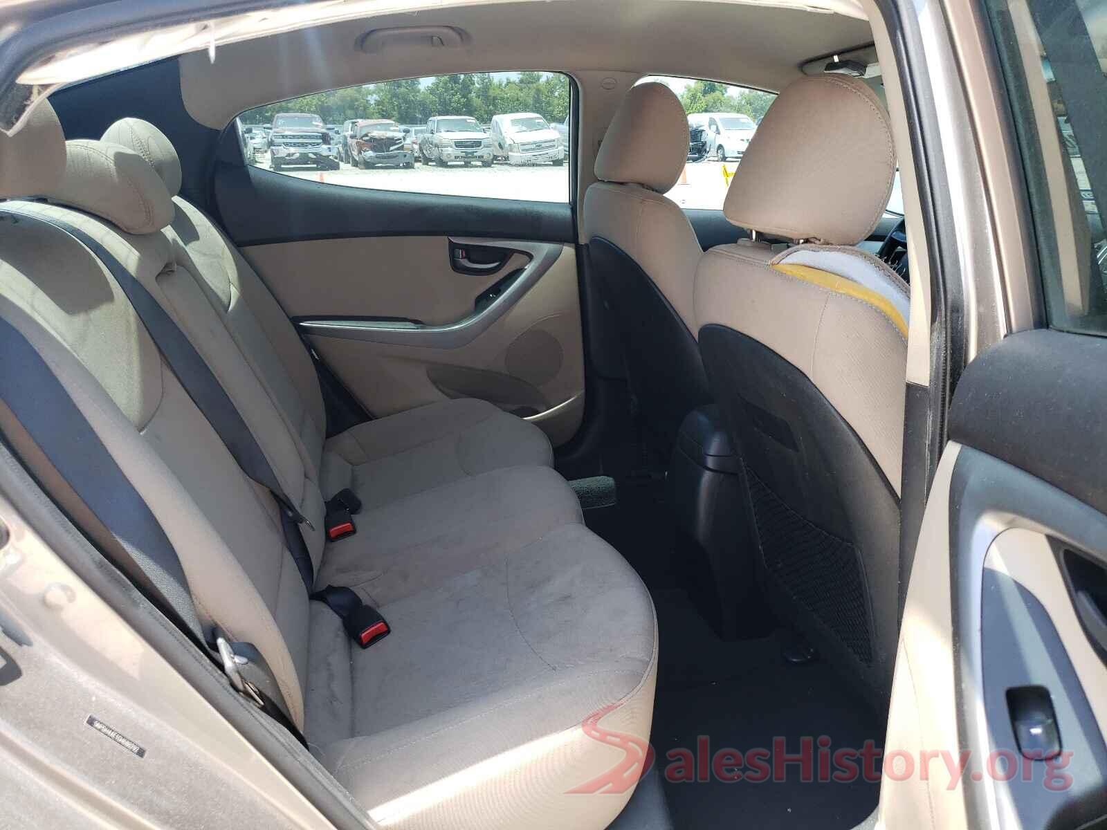 5NPDH4AE1GH688292 2016 HYUNDAI ELANTRA