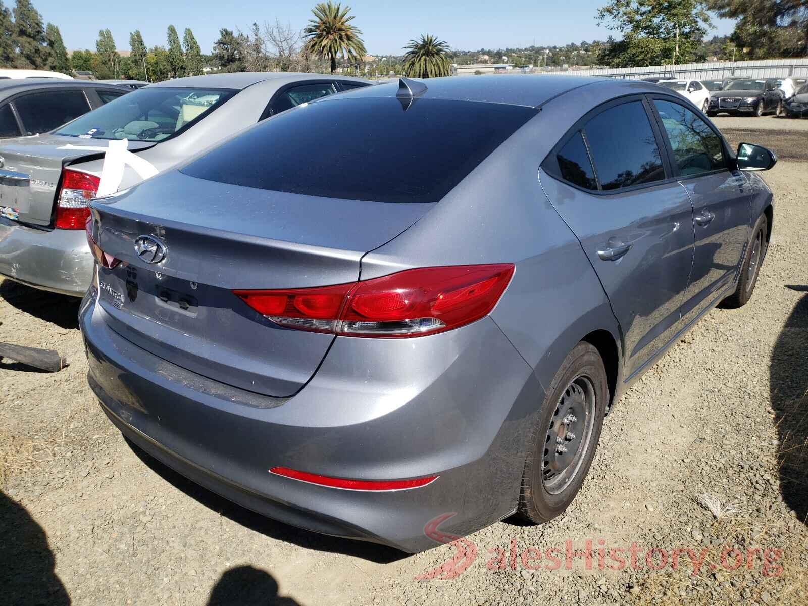 5NPD74LF9HH094432 2017 HYUNDAI ELANTRA