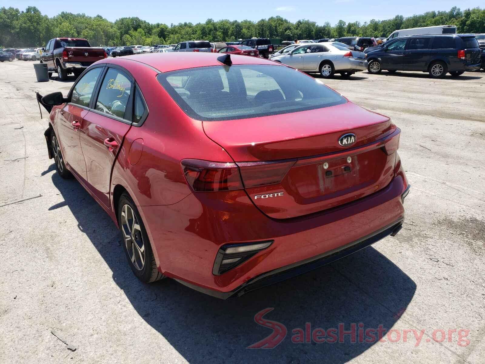 3KPF24AD7KE008619 2019 KIA FORTE