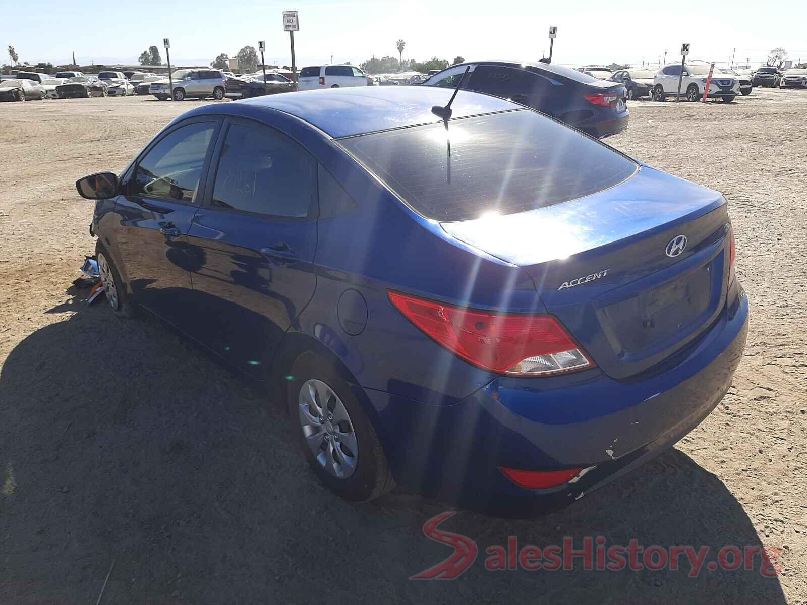 KMHCT4AE5HU294503 2017 HYUNDAI ACCENT