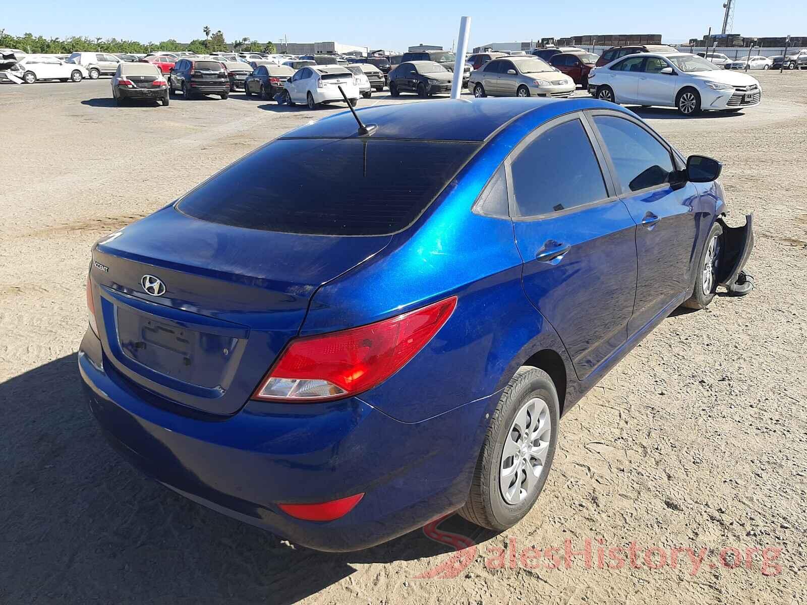 KMHCT4AE5HU294503 2017 HYUNDAI ACCENT