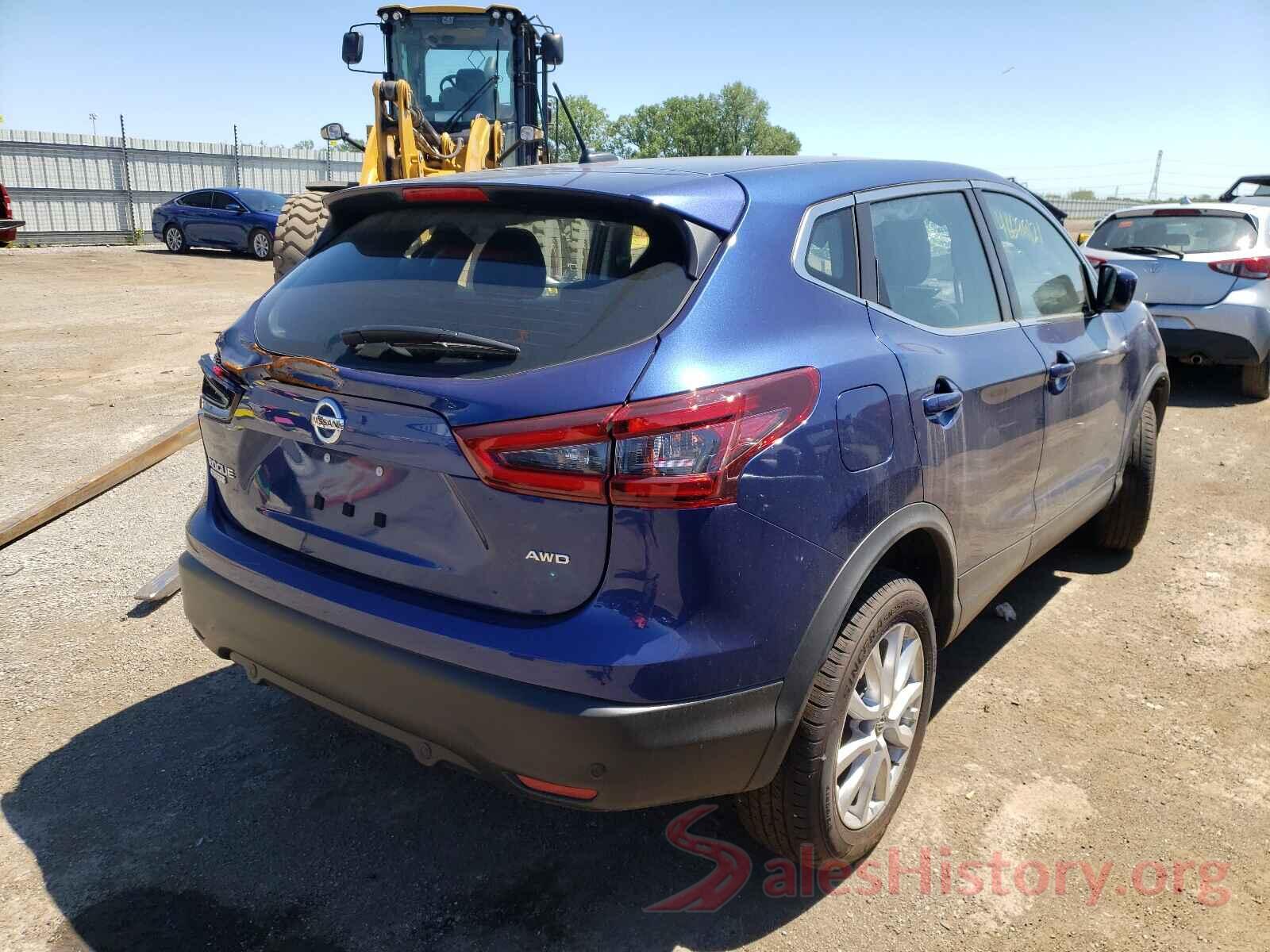 JN1BJ1AW4MW421871 2021 NISSAN ROGUE