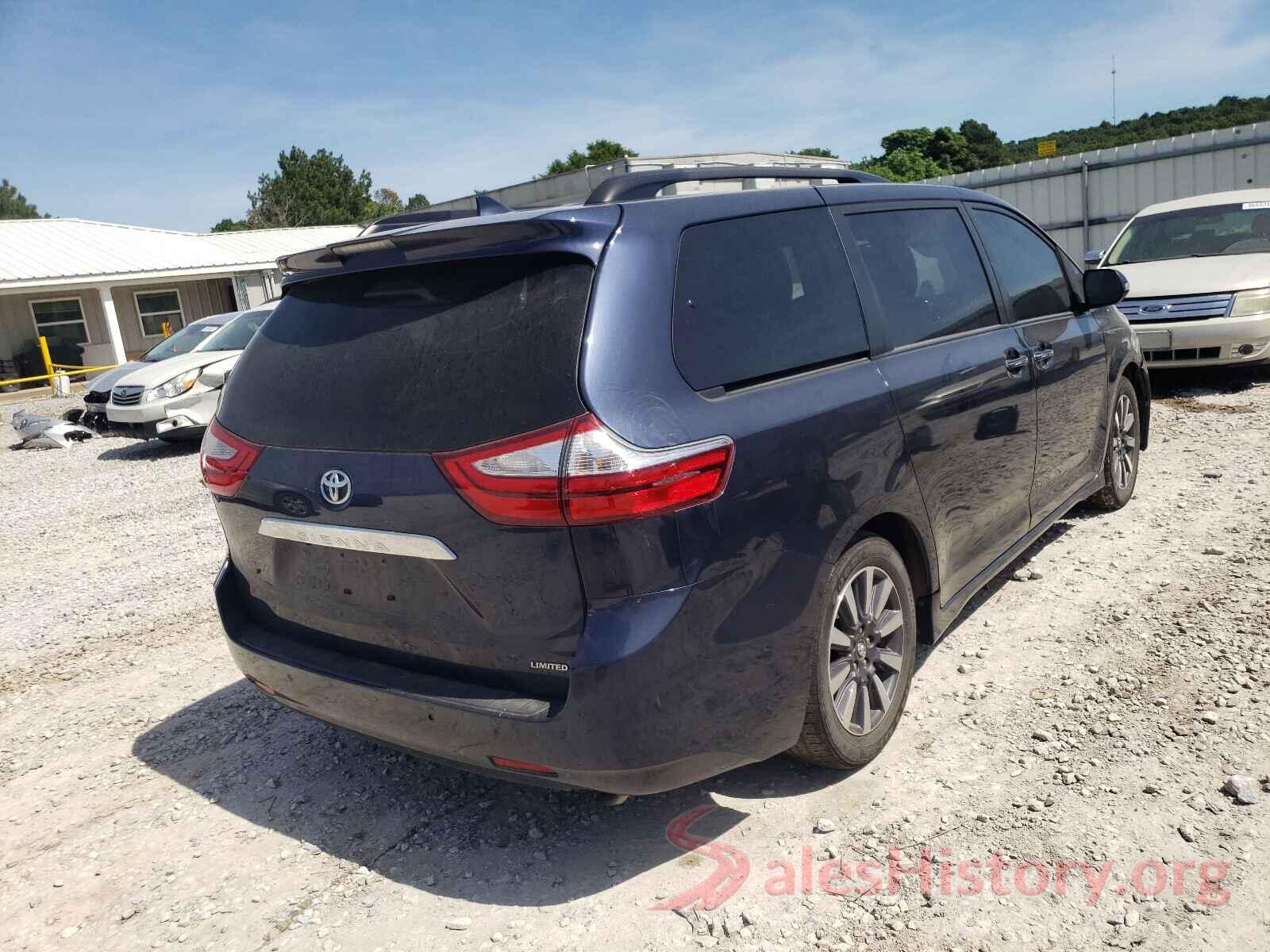 5TDYZ3DC4JS951427 2018 TOYOTA SIENNA