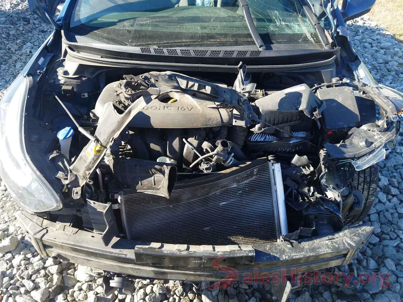 KMHDH4AE0GU600849 2016 HYUNDAI ELANTRA