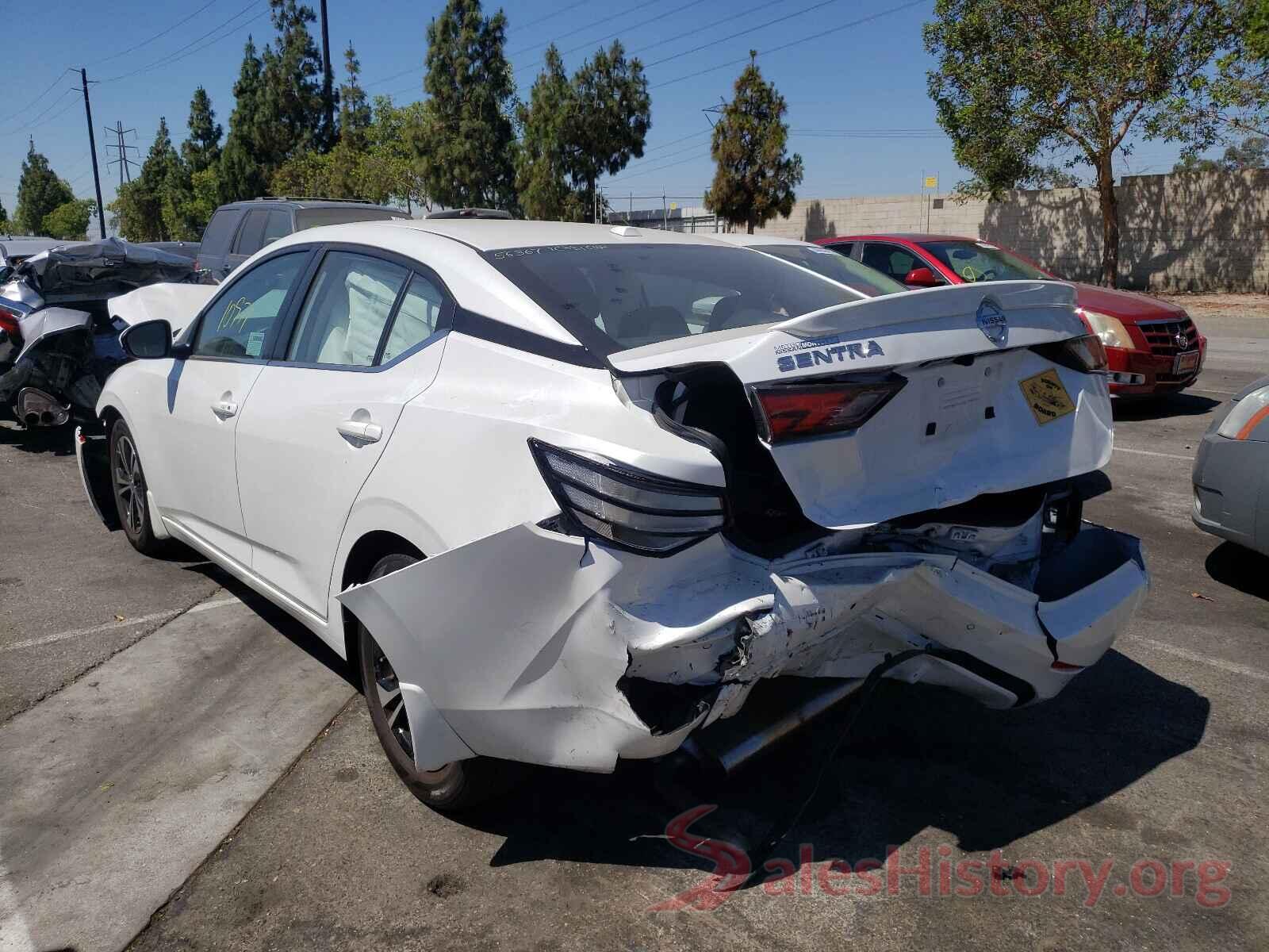 3N1AB8CV9LY274153 2020 NISSAN SENTRA