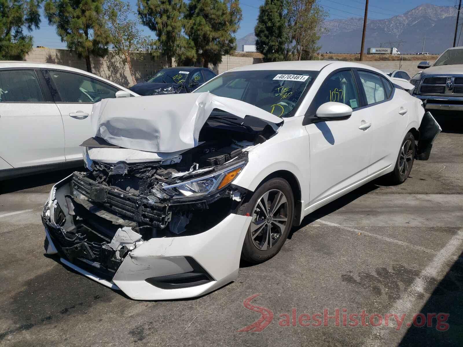 3N1AB8CV9LY274153 2020 NISSAN SENTRA