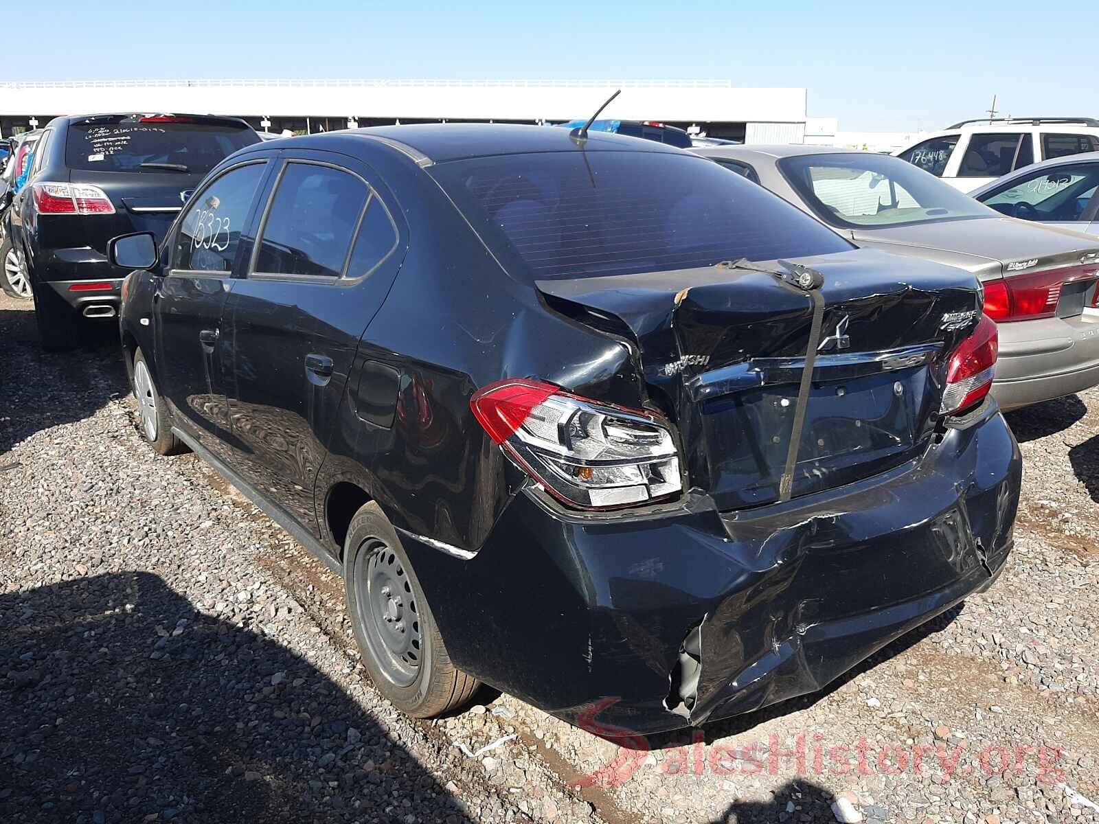 ML32F3FJ0KHF05930 2019 MITSUBISHI MIRAGE