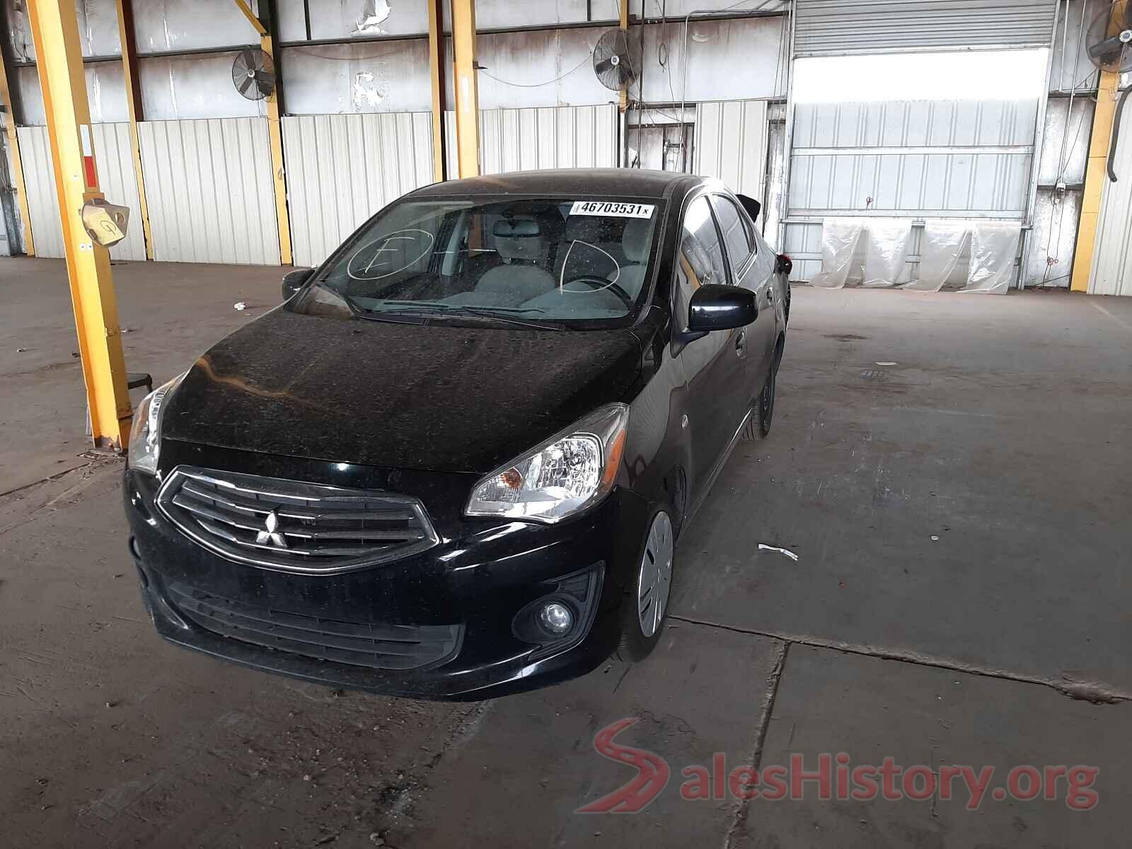 ML32F3FJ0KHF05930 2019 MITSUBISHI MIRAGE