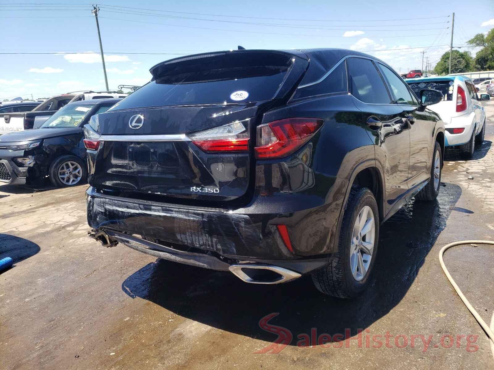 2T2ZZMCA7GC001618 2016 LEXUS RX350