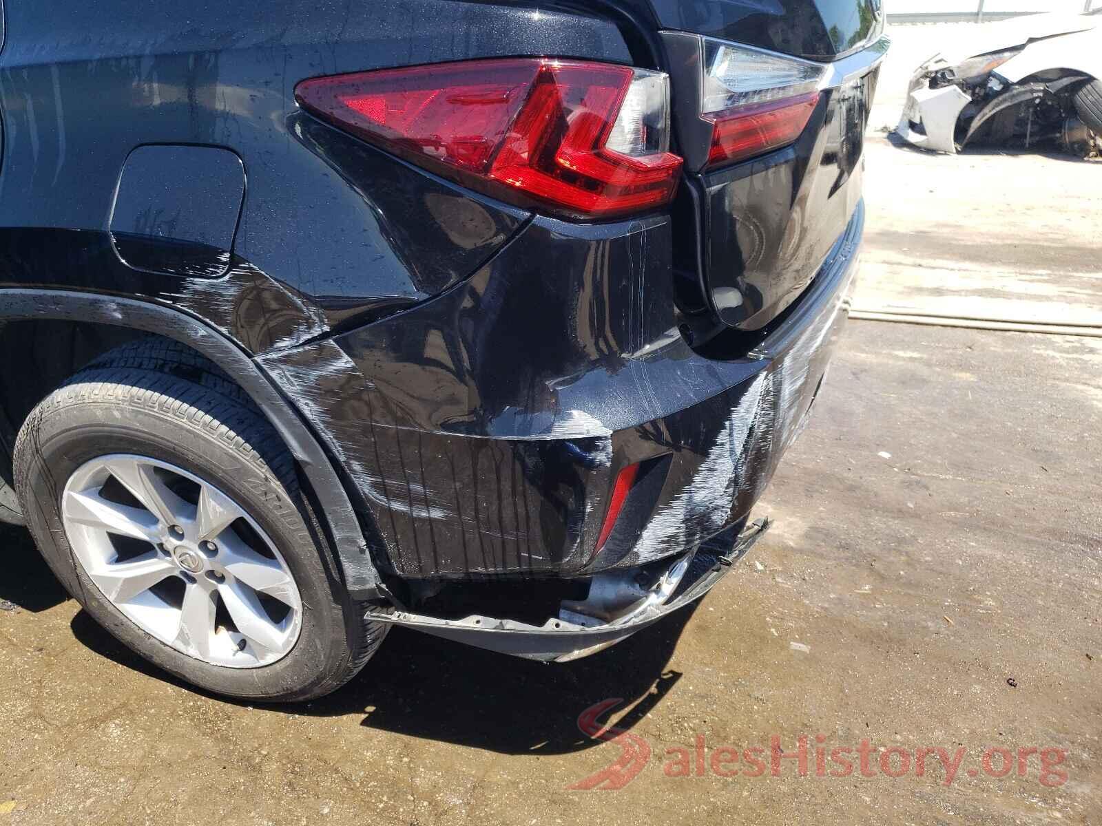 2T2ZZMCA7GC001618 2016 LEXUS RX350