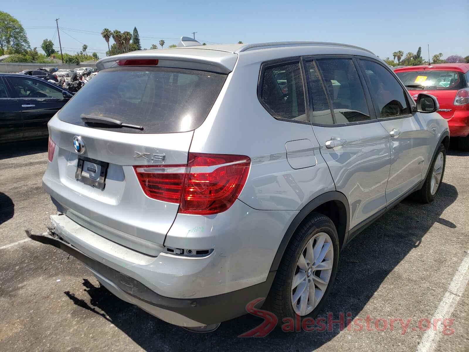 5UXWZ7C52G0T43403 2016 BMW X3