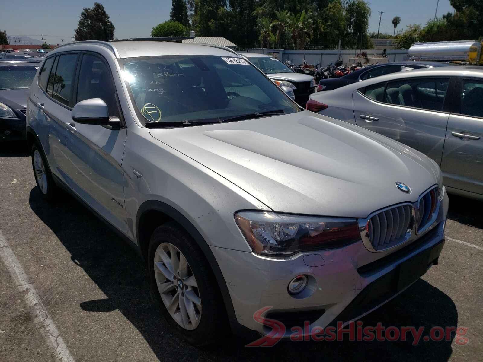 5UXWZ7C52G0T43403 2016 BMW X3