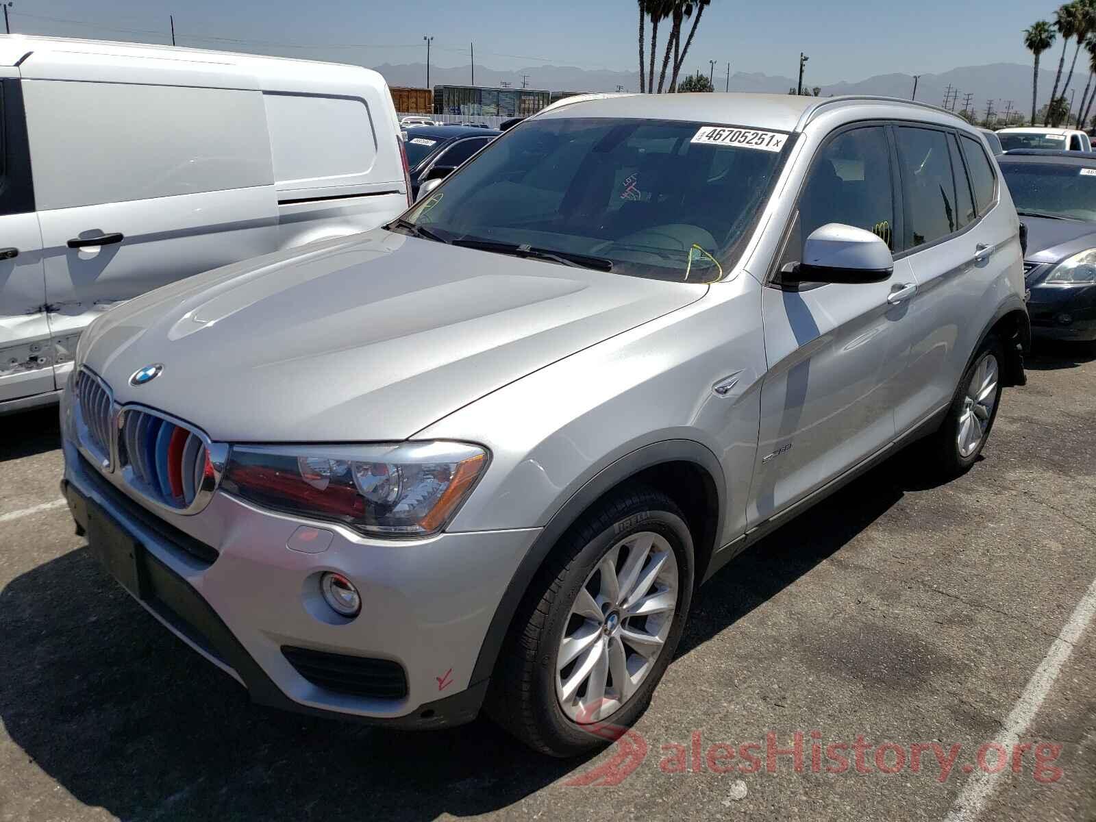 5UXWZ7C52G0T43403 2016 BMW X3