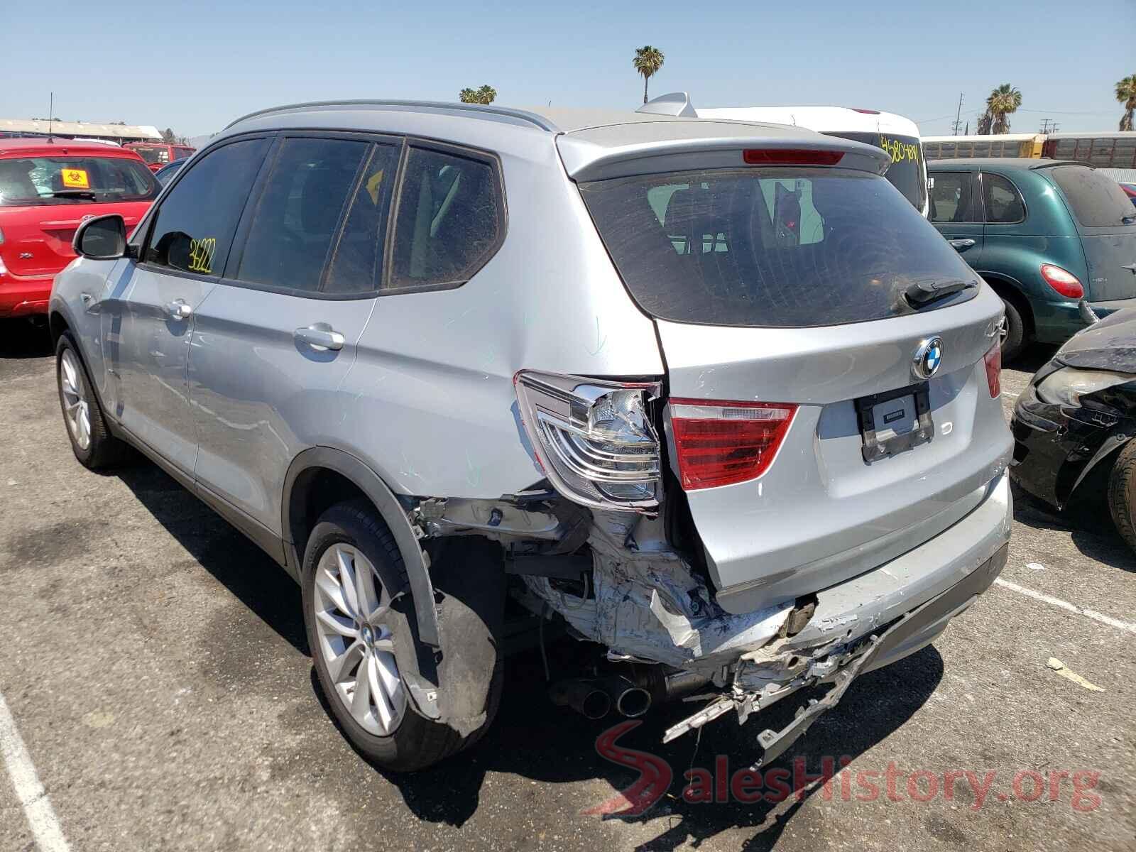 5UXWZ7C52G0T43403 2016 BMW X3