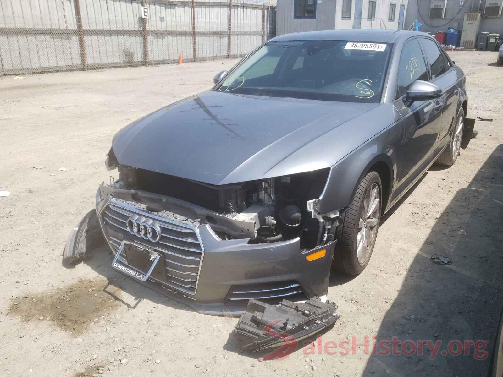 WAUGMAF43HN047795 2017 AUDI A4