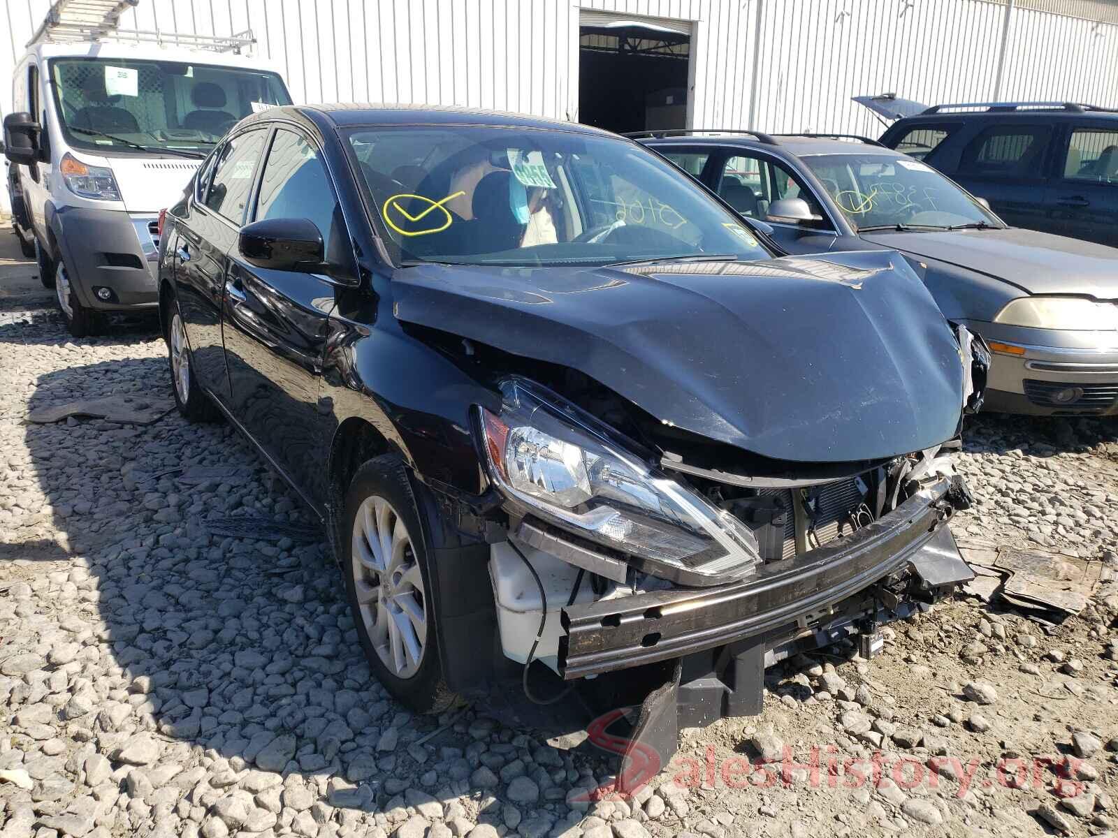 3N1AB7AP0KL608208 2019 NISSAN SENTRA