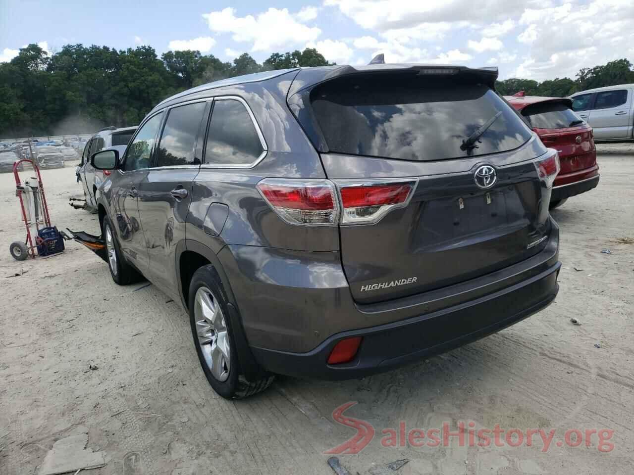 5TDDKRFHXGS337747 2016 TOYOTA HIGHLANDER