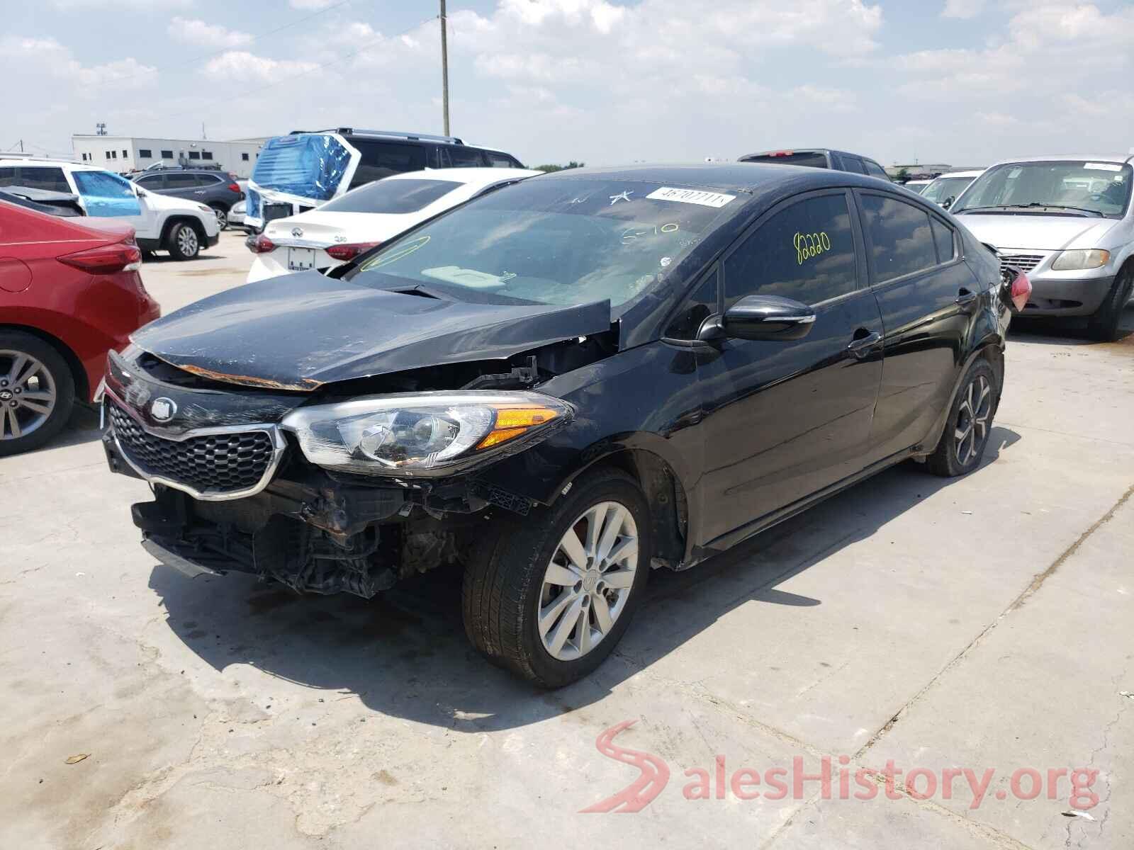 KNAFX4A63G5604264 2016 KIA FORTE