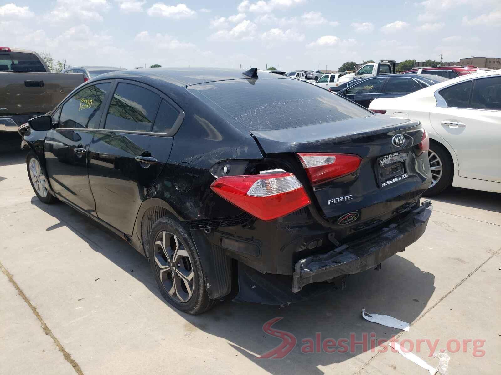 KNAFX4A63G5604264 2016 KIA FORTE