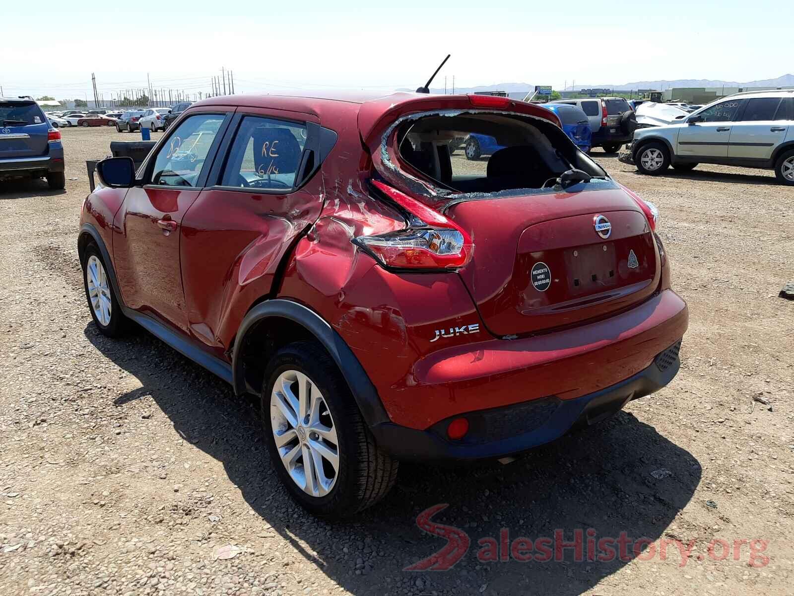 JN8AF5MR9GT602594 2016 NISSAN JUKE