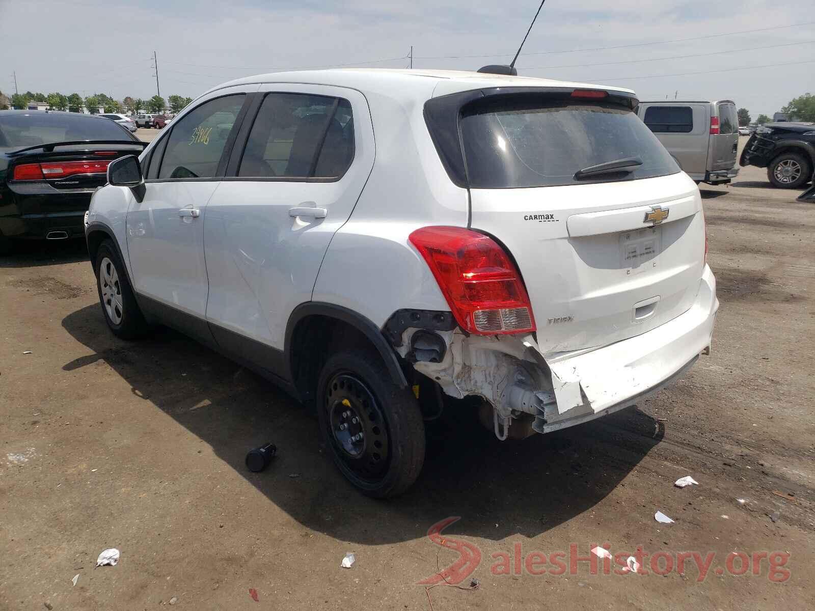 3GNCJKSB2HL283494 2017 CHEVROLET TRAX