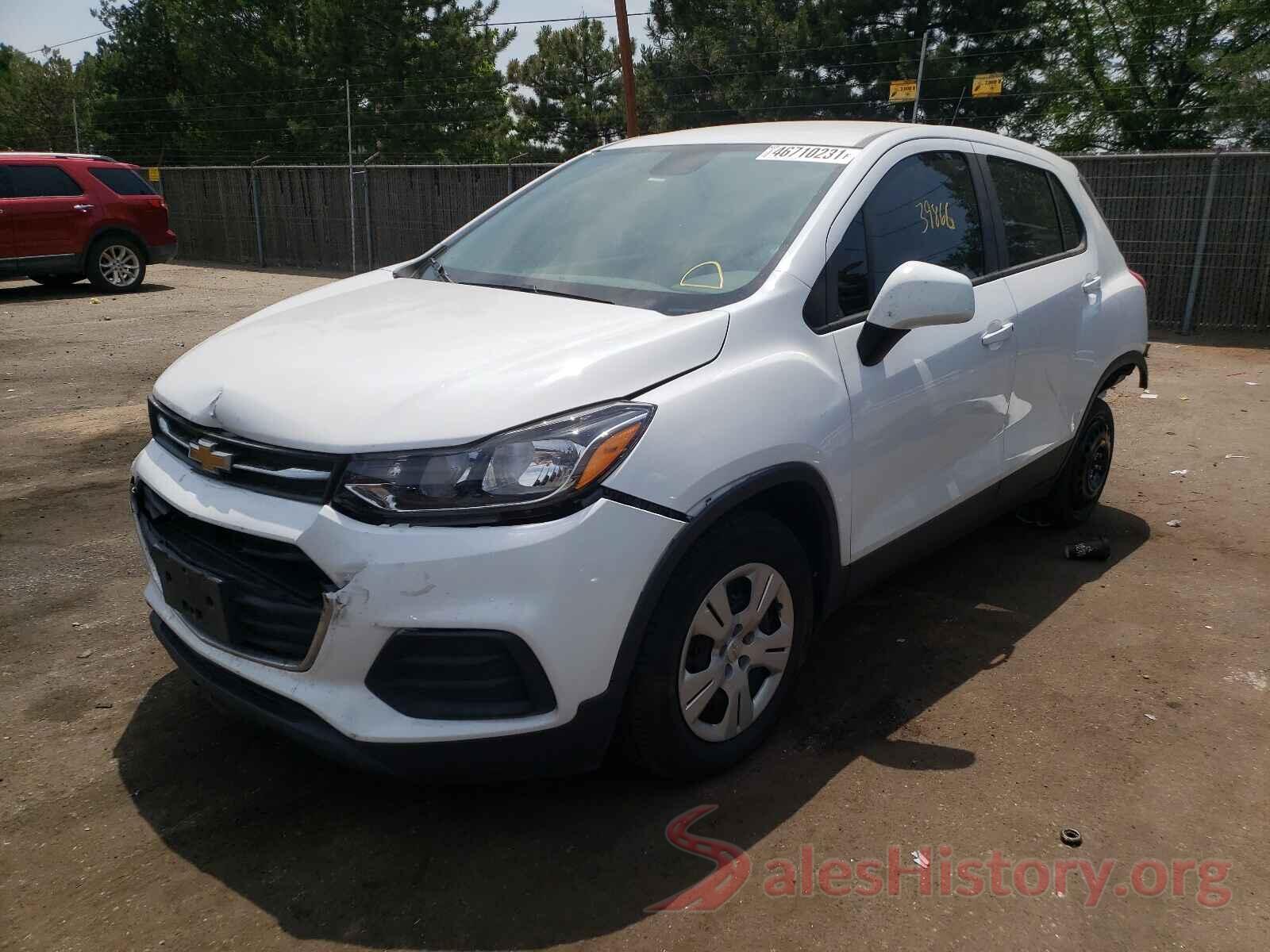 3GNCJKSB2HL283494 2017 CHEVROLET TRAX