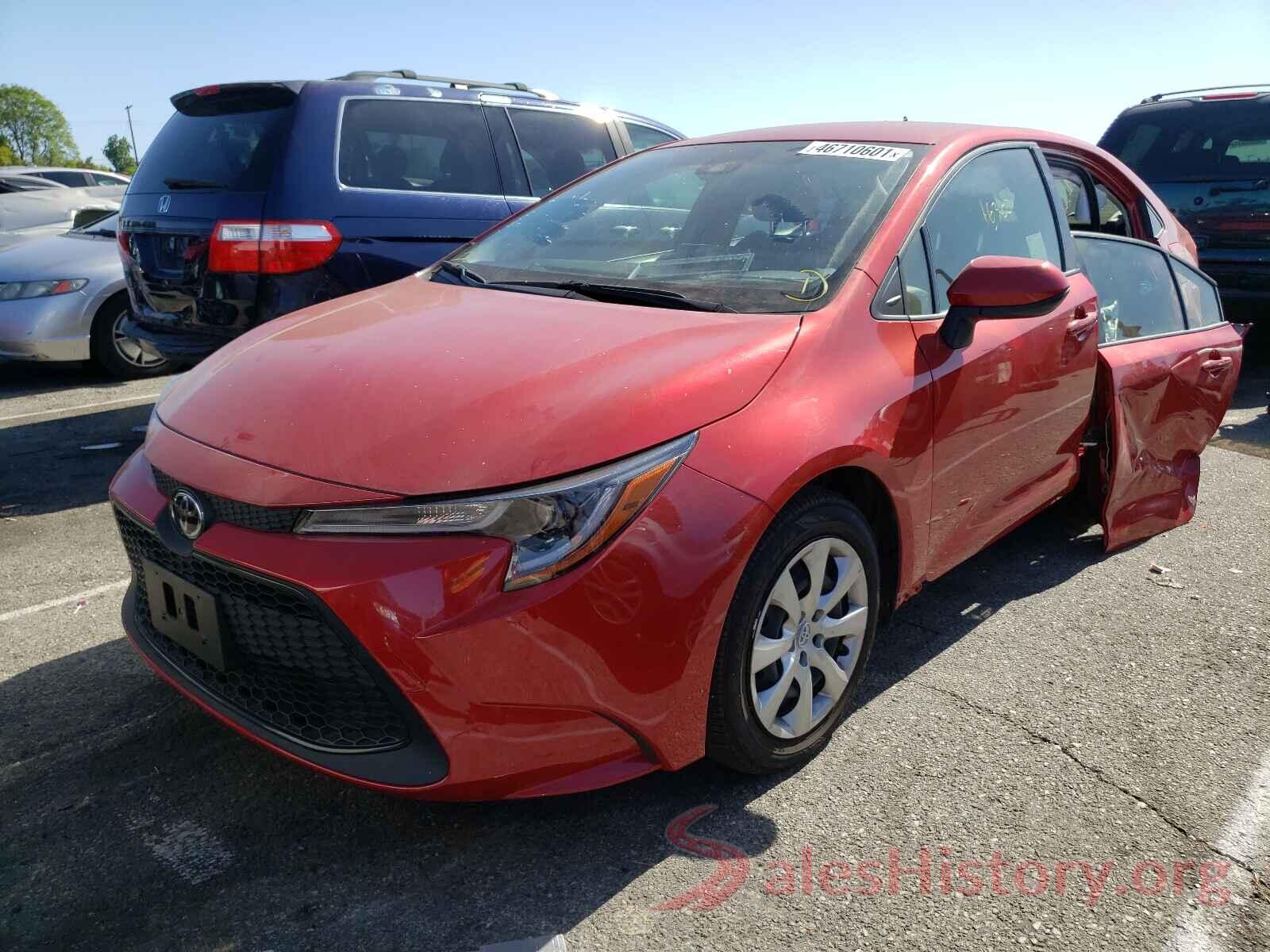 JTDEPMAE1MJ136088 2021 TOYOTA COROLLA