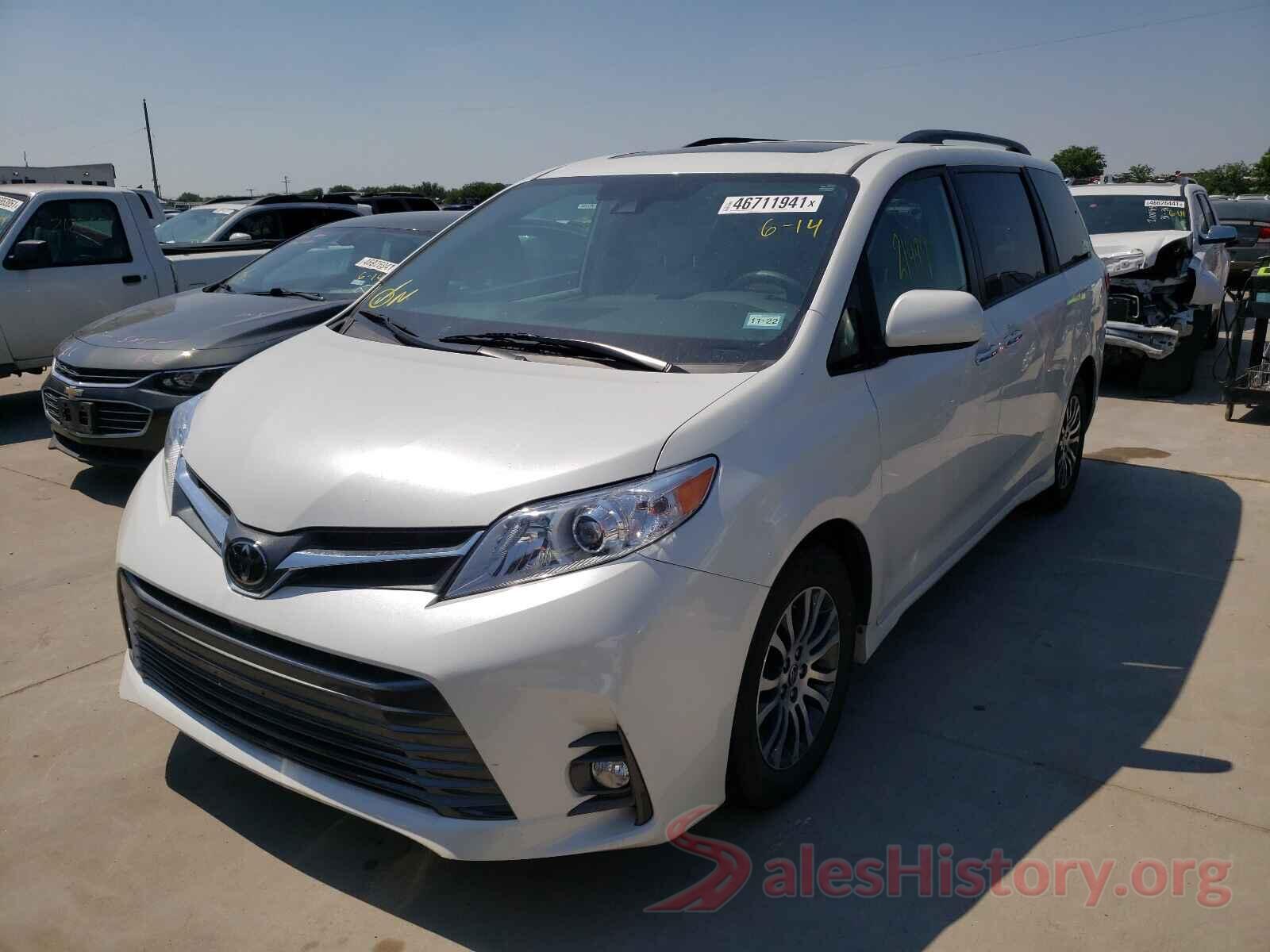 5TDYZ3DC6LS081148 2020 TOYOTA SIENNA