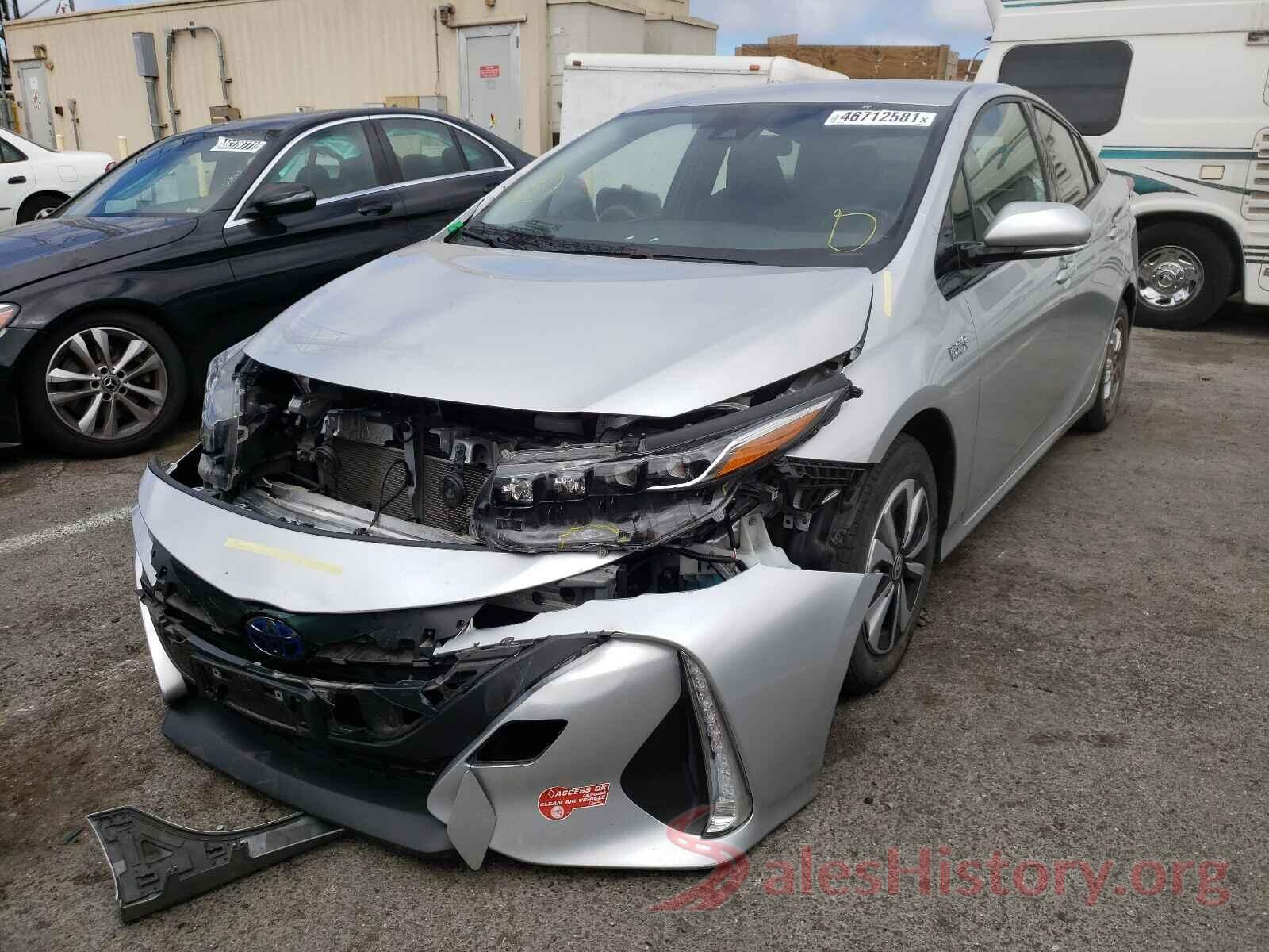 JTDKARFPXH3065382 2017 TOYOTA PRIUS