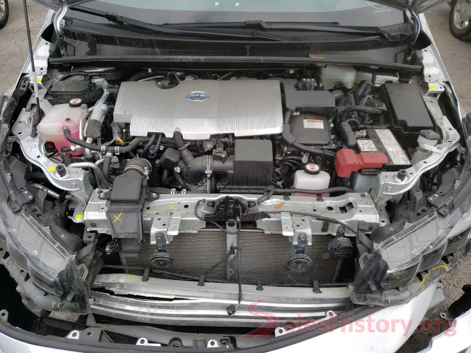 JTDKARFPXH3065382 2017 TOYOTA PRIUS