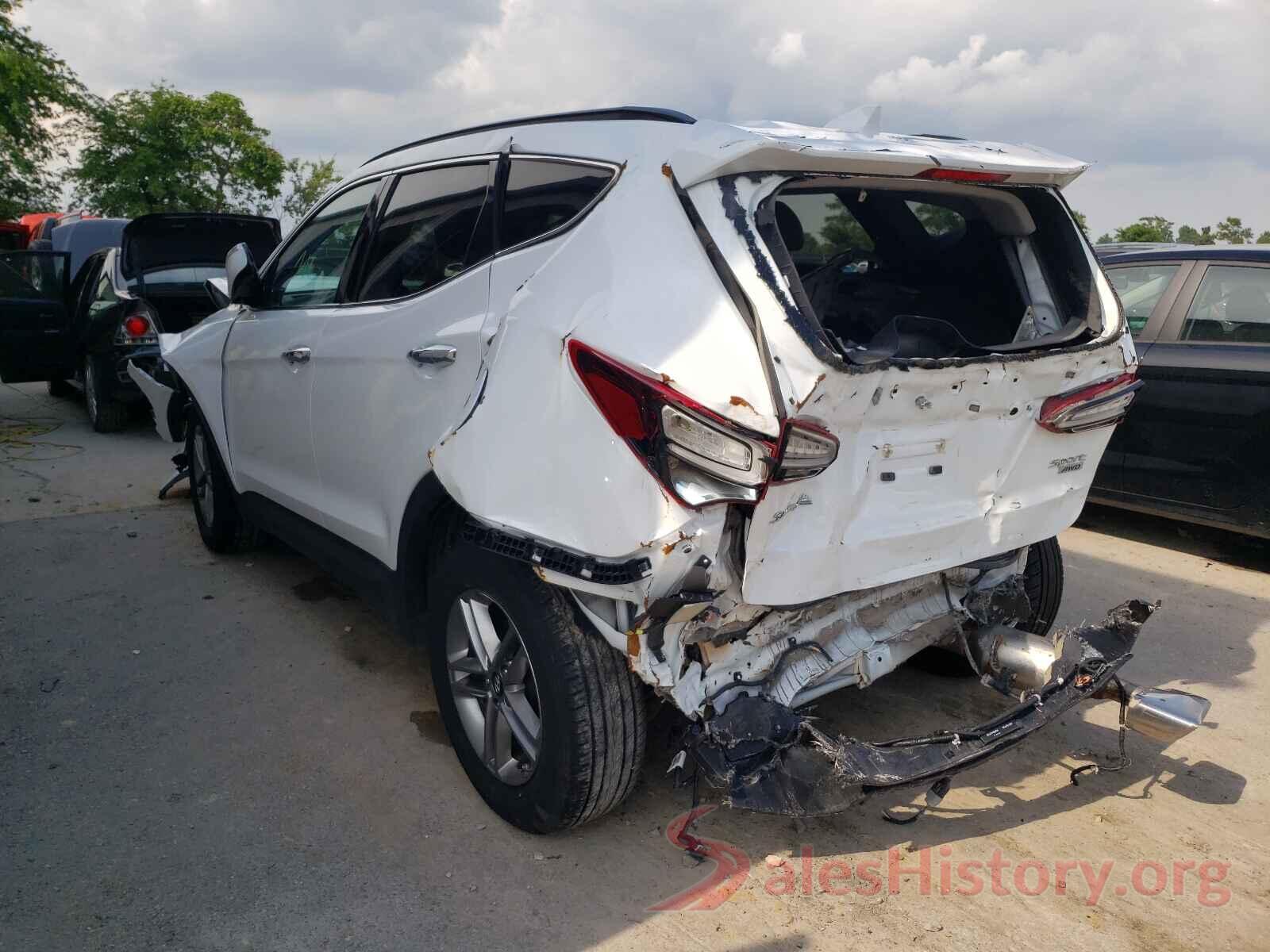 5NMZUDLB1JH058720 2018 HYUNDAI SANTA FE