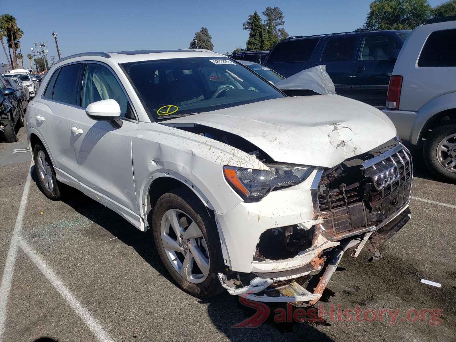 WA1AECF33L1030210 2020 AUDI Q3