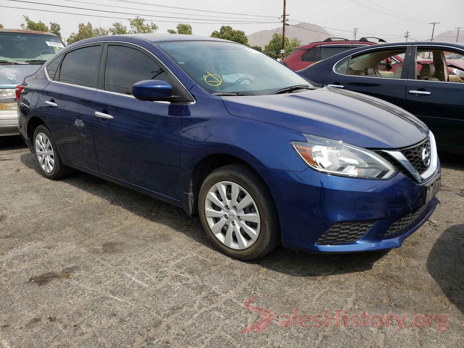 3N1AB7APXKY390510 2019 NISSAN SENTRA