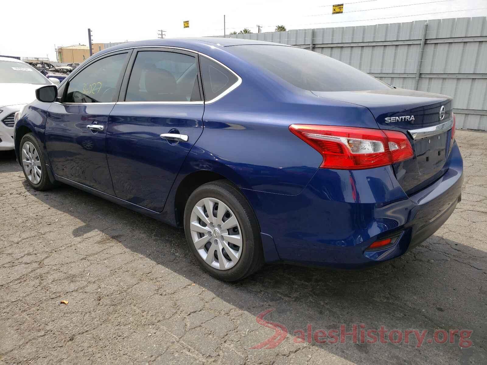 3N1AB7APXKY390510 2019 NISSAN SENTRA