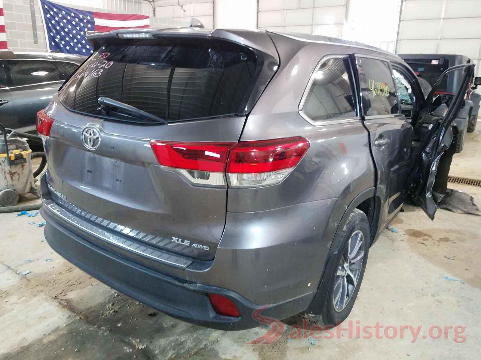 5TDJZRFH1KS574909 2019 TOYOTA HIGHLANDER