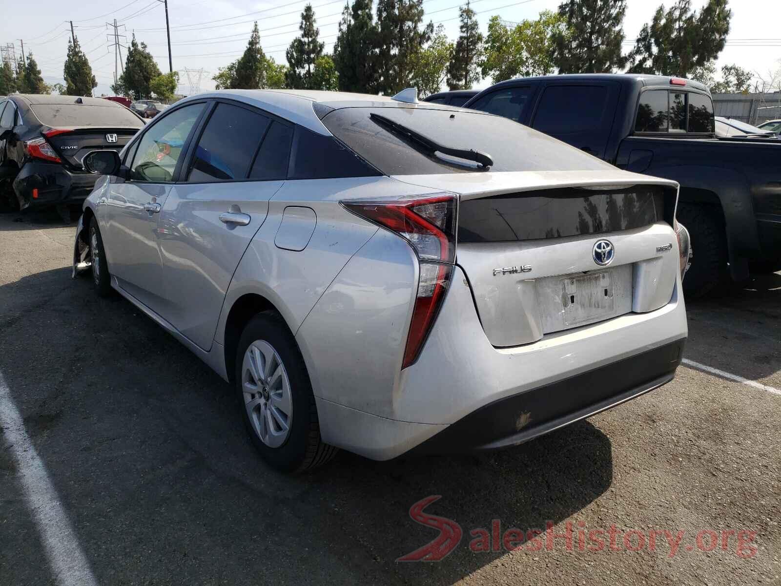 JTDKBRFU6G3513912 2016 TOYOTA PRIUS