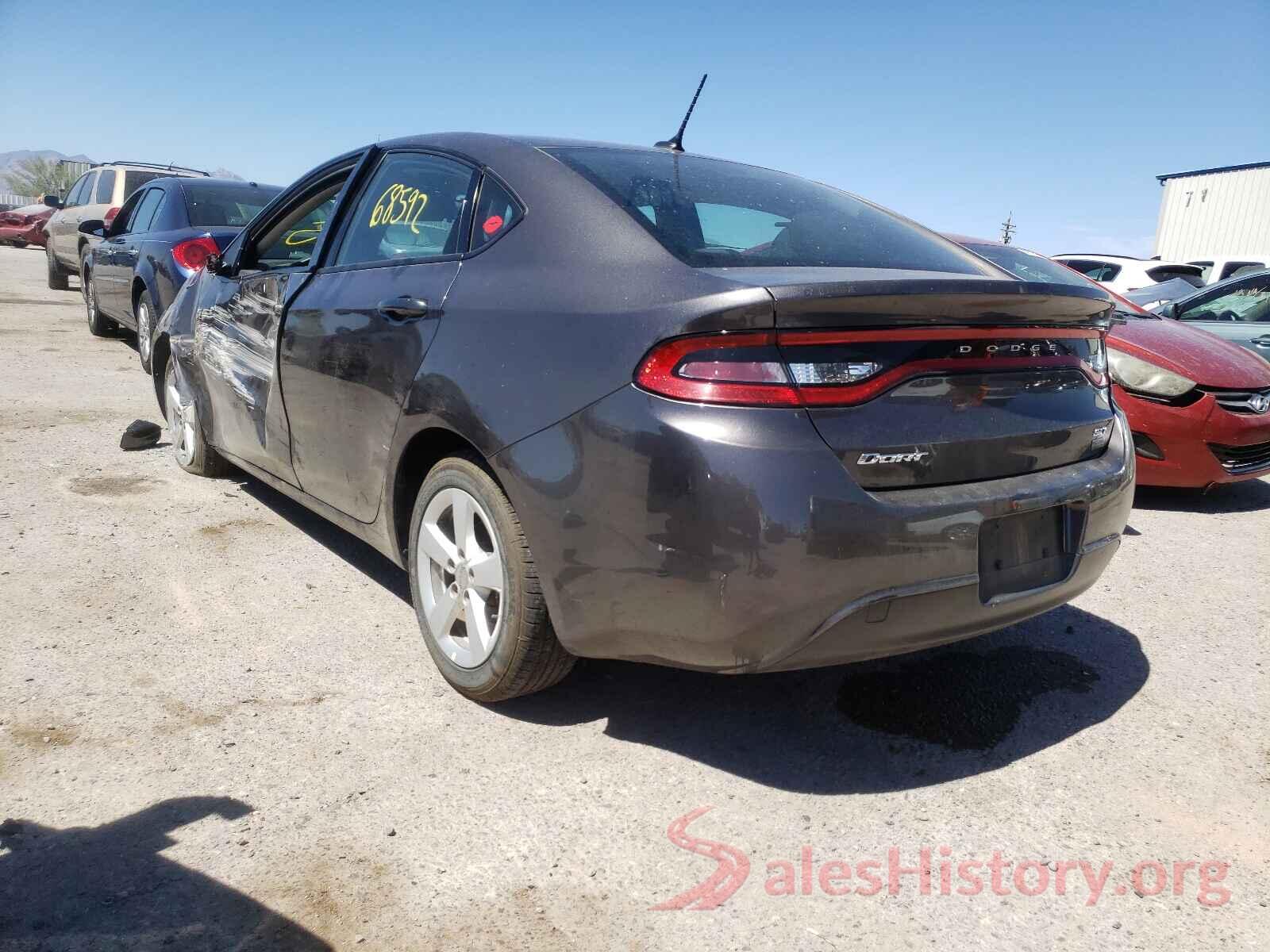 1C3CDFBA8GD635064 2016 DODGE DART