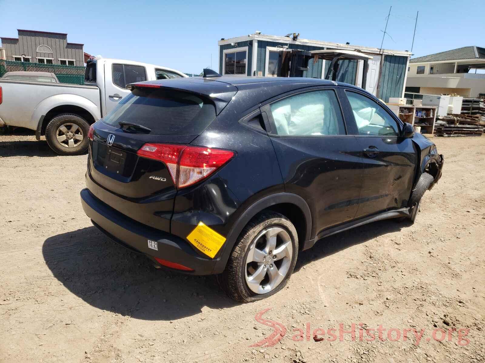 3CZRU6H32GM758470 2016 HONDA HR-V