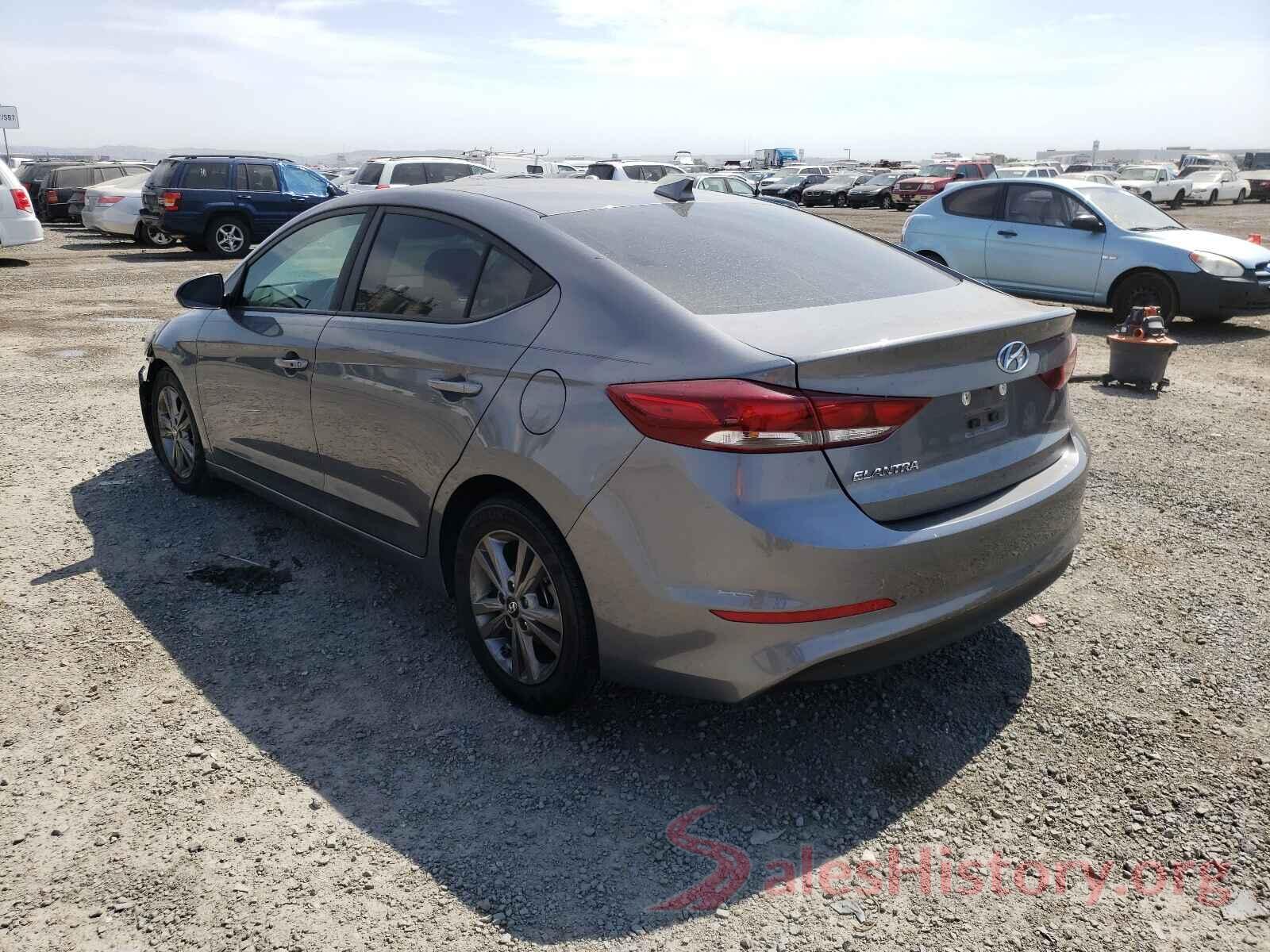 5NPD84LF8JH386544 2018 HYUNDAI ELANTRA