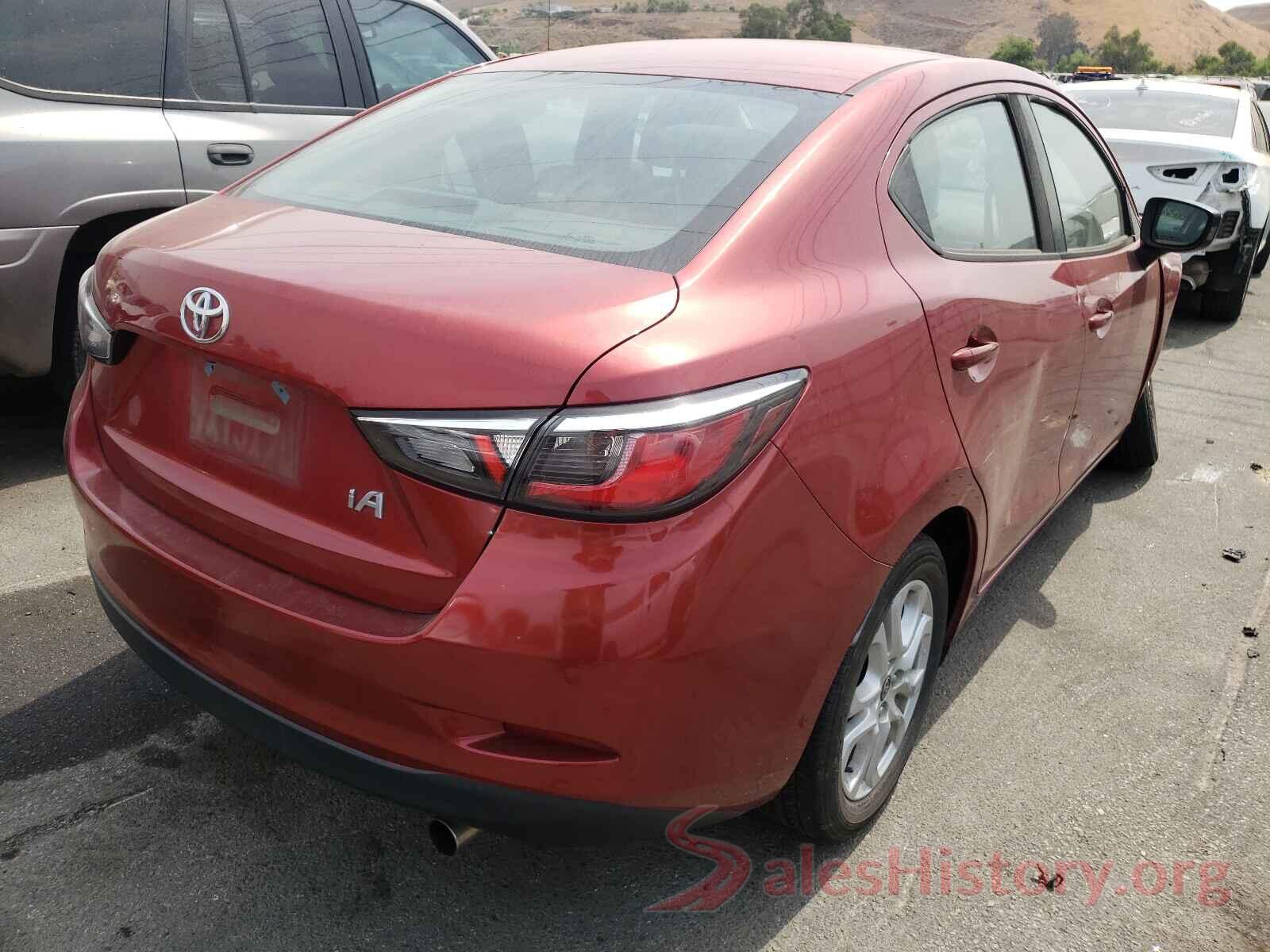 3MYDLBYV3HY172823 2017 TOYOTA YARIS