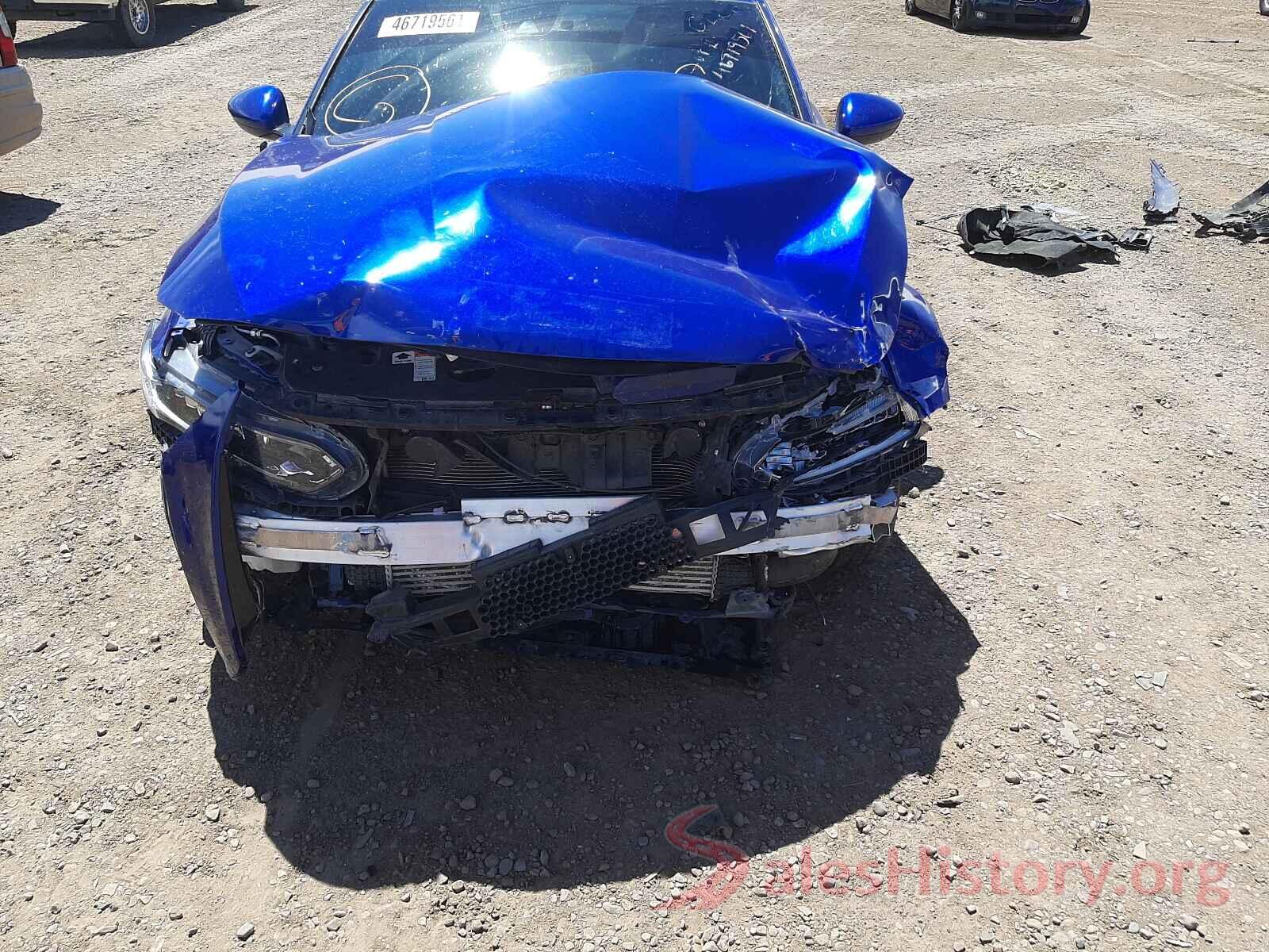 1HGCV1F34KA105659 2019 HONDA ACCORD