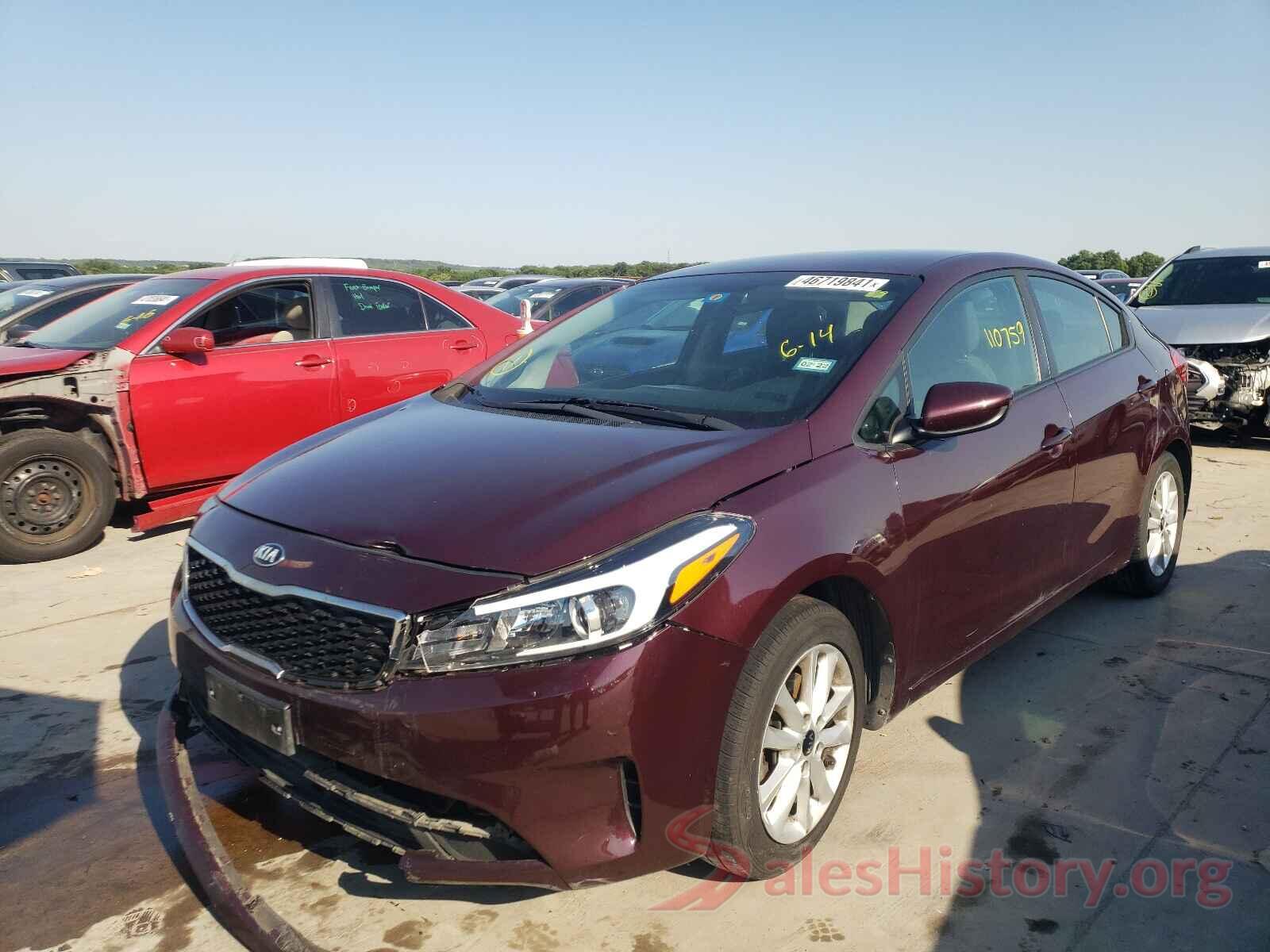 3KPFL4A70HE010048 2017 KIA FORTE