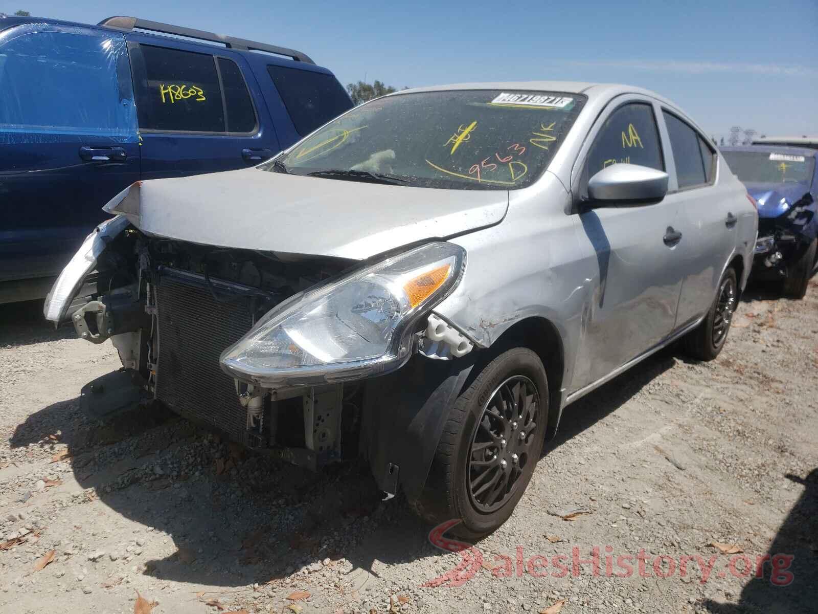 3N1CN7AP3GL909563 2016 NISSAN VERSA