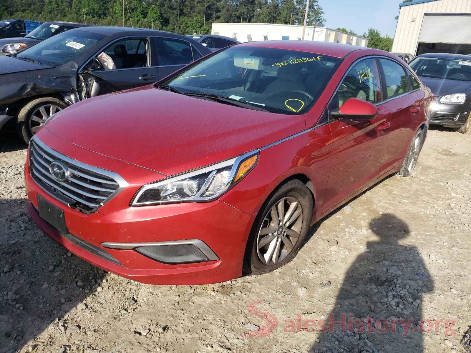 5NPE24AF0HH530509 2017 HYUNDAI SONATA