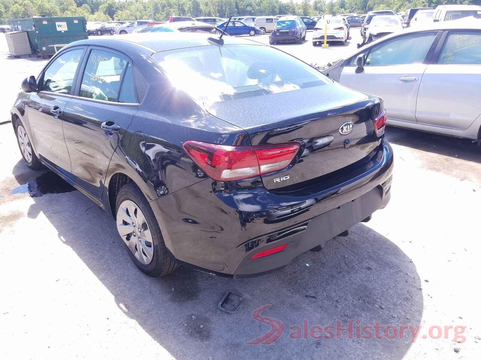 3KPA24AD2LE261035 2020 KIA RIO