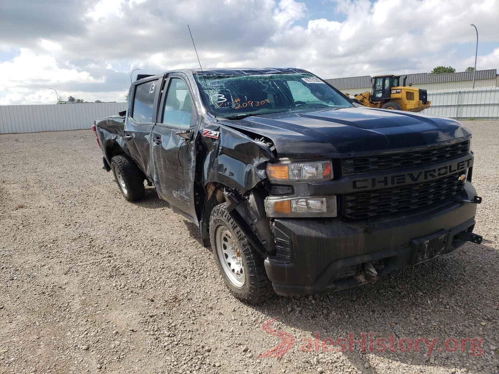 3GCUYAEF1LG209308 2020 CHEVROLET SILVERADO