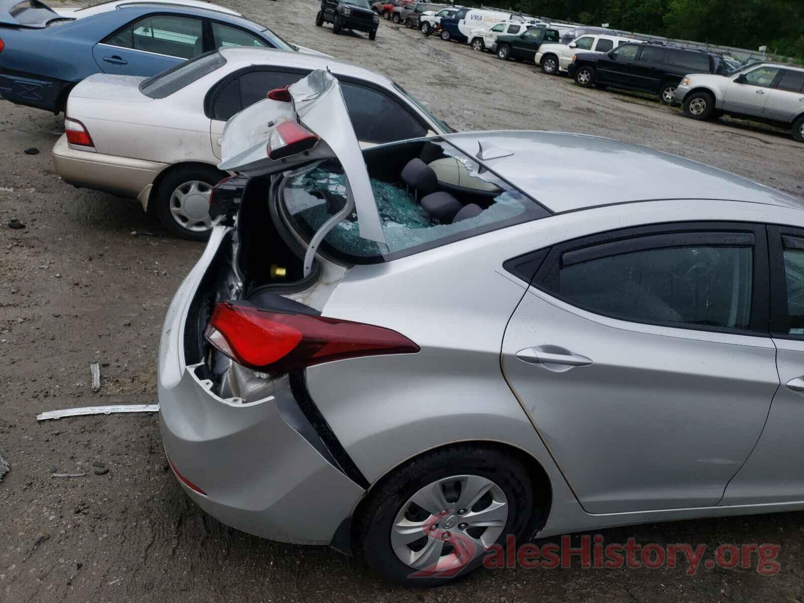 KMHDH4AE3GU483736 2016 HYUNDAI ELANTRA